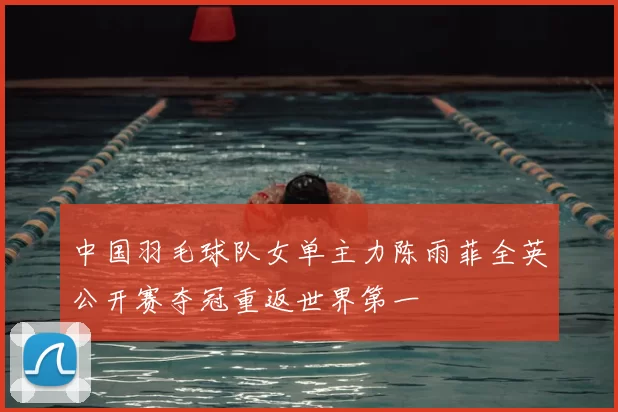 中国羽毛球队女单主力陈雨菲全英公开赛夺冠重返世界第一